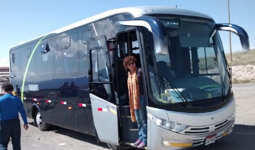 Bus Turistico:  Puno Colca Arequipa